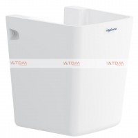 Chân Ngắn Lavabo Viglacera CD58 (V58) Treo Tường