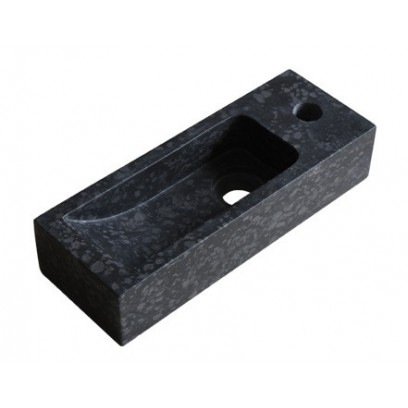 Chậu Rửa Mặt Lavabo Kanly Mini Đặt Bàn Đá/Treo Tường Tự Nhiên