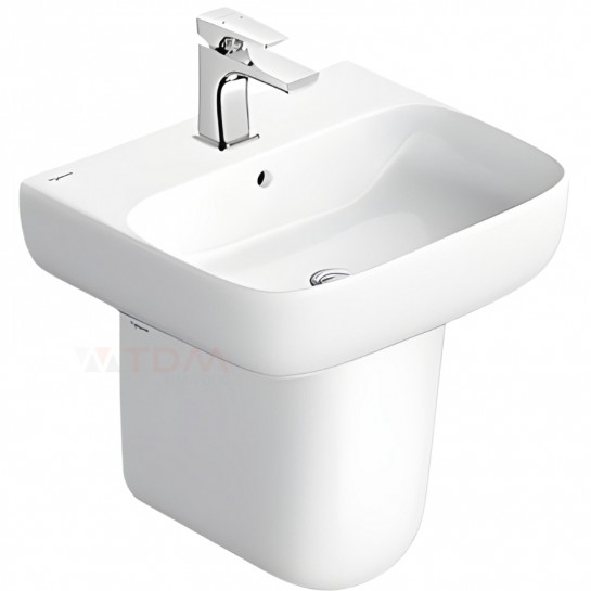 Chậu Rửa Lavabo Viglacera V23 Mekong Chân Ngắn