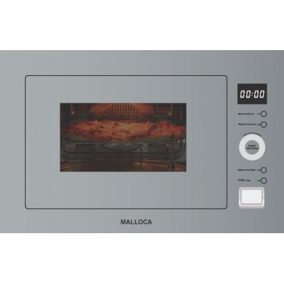 Lò Vi Sóng Malloca MW-927BG Âm Tủ 27L Màu Xám