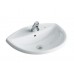 Chậu Rửa Lavabo Inax L-2396V Âm Bàn Dương Vành Chậu Rửa Lavabo