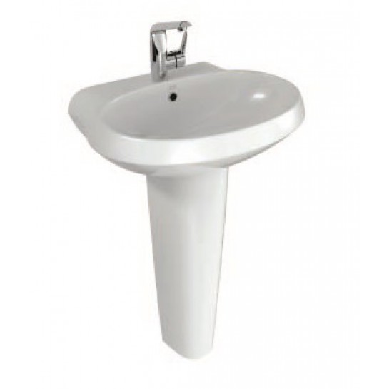 Chậu Lavabo Chân Dài Treo Tường American Standard La Vita WP-F511/F711 Chậu Rửa Lavabo