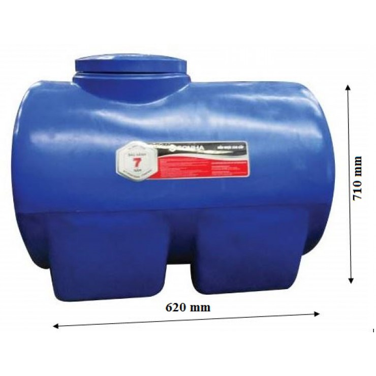Bồn Nước Nhựa Sơn Hà 300L Ngang
