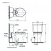 Bồn Cầu Hai Khối TOTO CS660DT1Y1 Nắp TC392VS Bồn Cầu Vệ Sinh