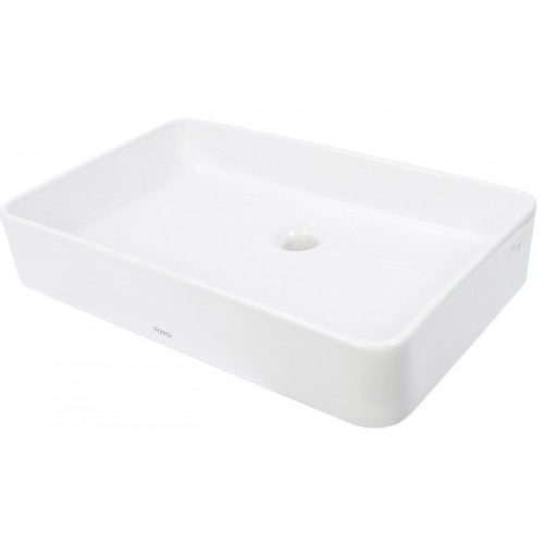 Chậu rửa mặt lavabo TOTO LT952 đặt bàn đá 355x570 mm - Tuấn Đức