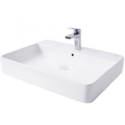 Chậu rửa mặt lavabo TOTO LT951C đặt bàn đá 455x605 mm - Tuấn Đức