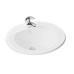 Chậu Rửa Lavabo TOTO L501C Dương Vành Chậu Rửa Lavabo