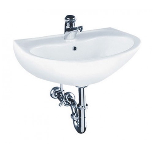 Chậu rửa mặt lavabo TOTO LT240CS treo tường 500x350mm không chân
