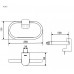 [HTK] Vòng Treo Khăn TOTO A362 Phụ Kiện Phòng Tắm