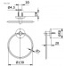Vòng Treo Khăn TOTO TS115SB Phụ Kiện Phòng Tắm