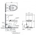 Bồn Cầu Hai Khối TOTO CS818DT2 Nắp TC393VS Bồn Cầu Vệ Sinh