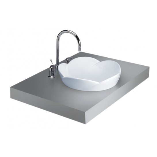 Chậu Rửa Lavabo COTTO C0001 Fleur Dương Bàn Chậu Rửa Lavabo