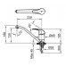 Vòi Rửa Chén Nóng Lạnh Inax SFV-302S Vòi Rửa Chén