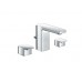 Vòi Chậu Lavabo Inax LFV-5010S Van Nóng Lạnh Riêng 3 Lỗ Vòi Lavabo