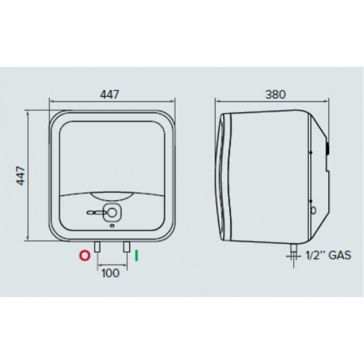 Máy Nước Nóng Ariston Andris2 R 30 Lít Gián Tiếp