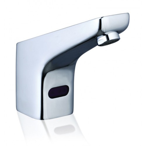 Vòi nước rửa tay cảm ứng Caesar A912 điện 220v kết hợp pin - Tuấn Đức