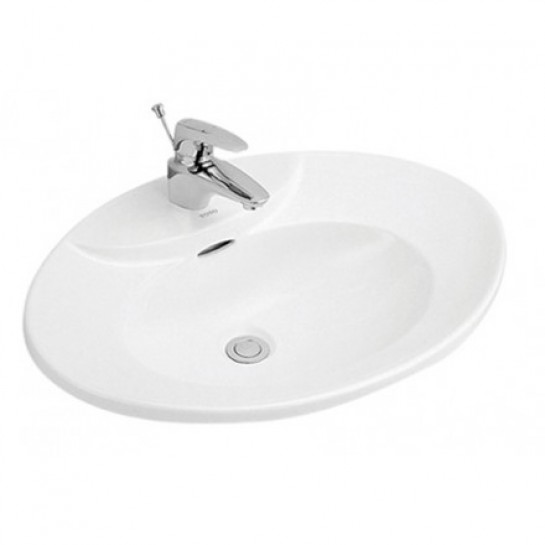 Chậu Rửa Lavabo TOTO L909C#XW Dương Vành Chậu Rửa Lavabo