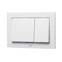 Nắp Đậy Nút Nhấn Xả TOTO MB007D Nhựa ABS Màu Trắng