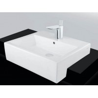 Chậu Rửa Mặt Lavabo TOTO LW647CJW/F Bán Âm Bàn