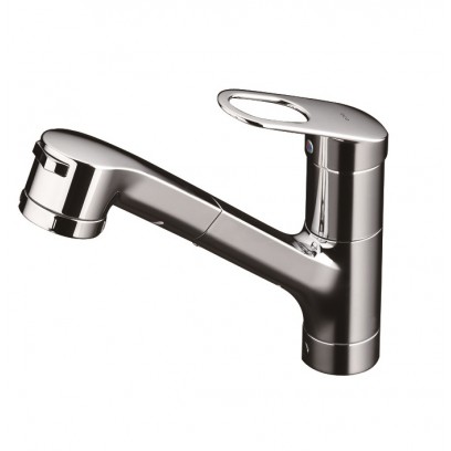 Vòi Bếp TOTO TKGG32EBS Nóng Lạnh Dây Rút Vòi Rửa Chén Vòi Bếp TOTO TKGG32EBS Nóng Lạnh Dây Rút Vòi Rửa Chén
