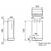 Máy sấy tay TOTO TYC423WC cảm ứng công suất cao điện 220V