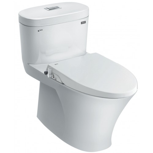 Bồn cầu Inax AC-959A CW-S15VN - Xí bệt bàn cầu 1 khối nắp rửa cơ - Tuấn Đức