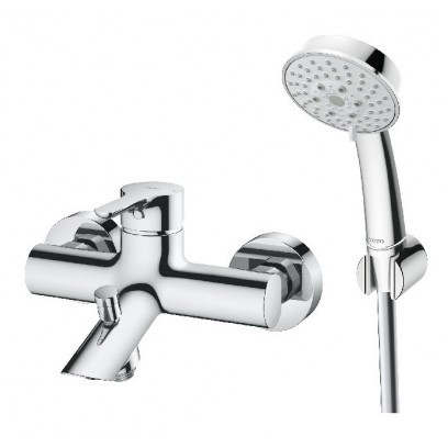 Vòi Sen Tắm TOTO TBS01302V/TBW03002B Nóng Lạnh 