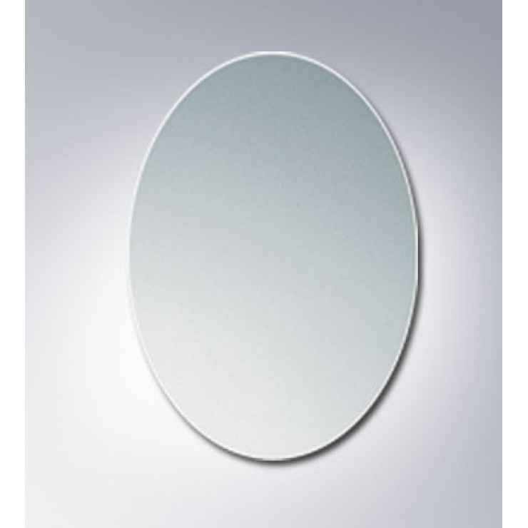 Gương phòng tắm Inax KF-5070VAC tráng bạc oval 500x700 mm - Tuấn Đức