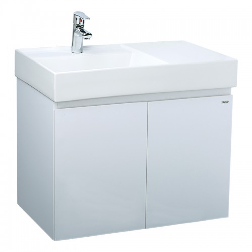 Bộ tủ chậu rửa mặt lavabo Caesar LF5382/EH05382AV treo tường - Tuấn Đức