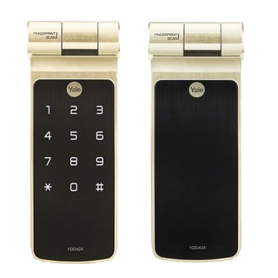 Khóa Điện Tử Yale YDD424 Gold Vân Tay