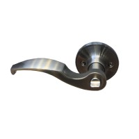 Khóa Tròn Gạt Yale VL6557 US15 Bạc Cửa Phòng 