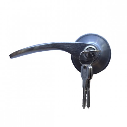 Khóa Tròn Gạt Yale VL8327 US15 Bạc Cửa Phòng 