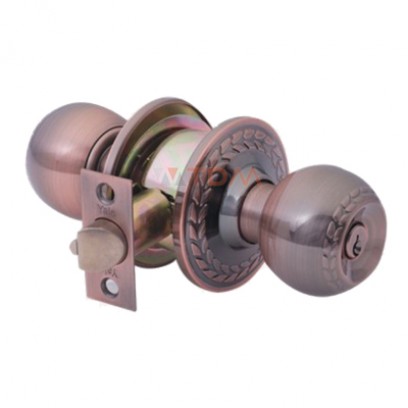 Khóa Tay Nắm Tròn Yale VEM5247 US11 Đồng Đỏ Cửa Phòng