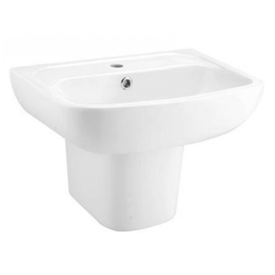 Chậu Lavabo COTTO C0141/C4241 Brio Chân Ngắn