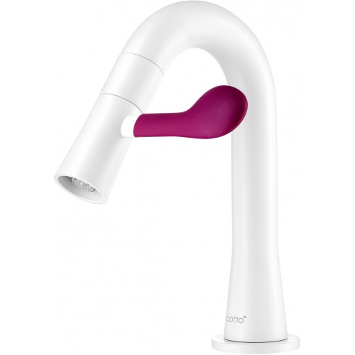 Vòi chậu lavabo rửa mặt Cotto CT1301C43VR#WH Soft Paddle lạnh - Tuấn Đức