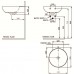 Chậu Lavabo Nahm SVW2110471XN01 Đặt Bàn Chậu Rửa Lavabo