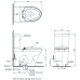 Bồn Cầu Hai Khối TOTO CS945DNT8 Nắp TC600VS - Tuấn Đức