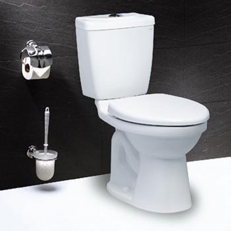 Bàn cầu 2 khối Caesar CDS1325 nắp êm ban-cau-2-khoi-caesar-cds1325-nap-em