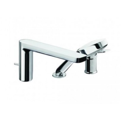 [HTK] Vòi Xả Bồn Tắm TOTO TX496SRSN Gật Gù 3 Lỗ 
