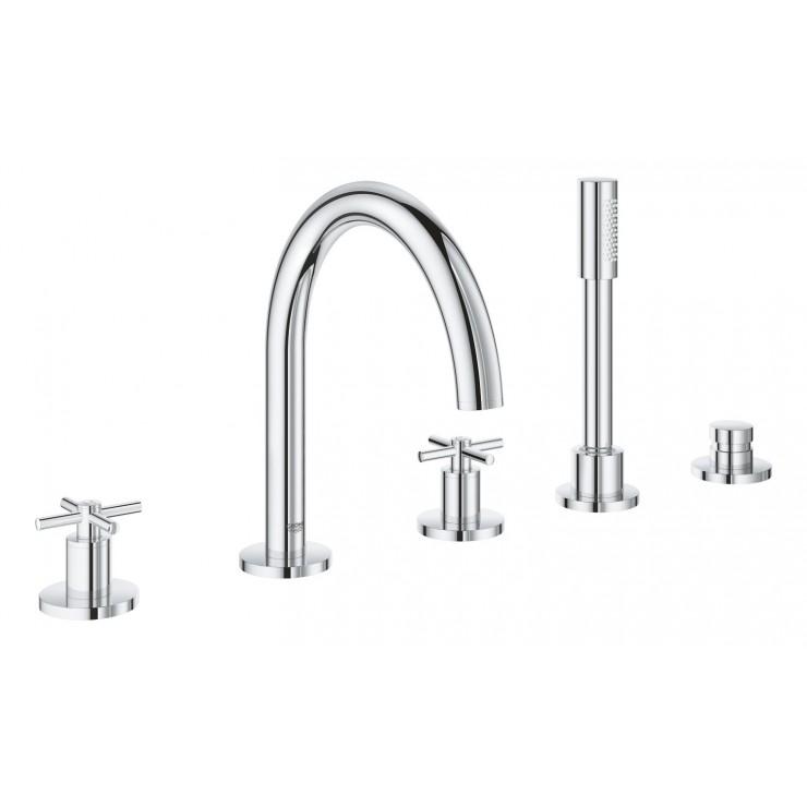 Vòi Bồn Tắm Atrio Grohe 19923003 5 Lỗ
