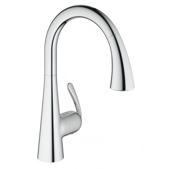 Vòi Bếp Grohe Zedra 32294001 Dây Rút