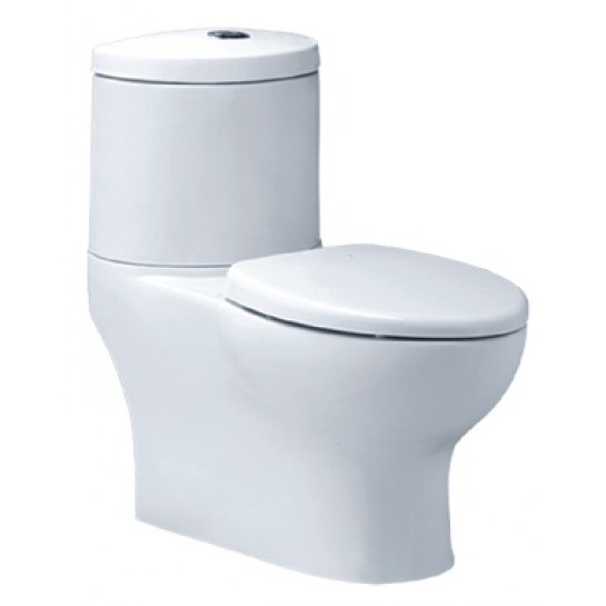 Bồn Cầu CAESAR CD1349 Thùng T1149 Nắp Êm Bồn Cầu Vệ Sinh