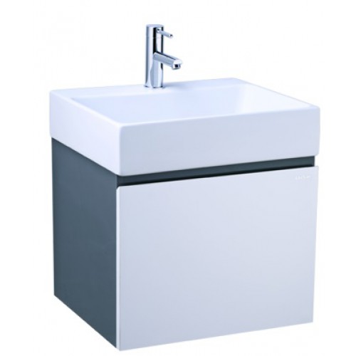 Bộ tủ chậu rửa mặt lavabo Caesar LF5253/EH05253ATGV treo tường - Tuấn Đức