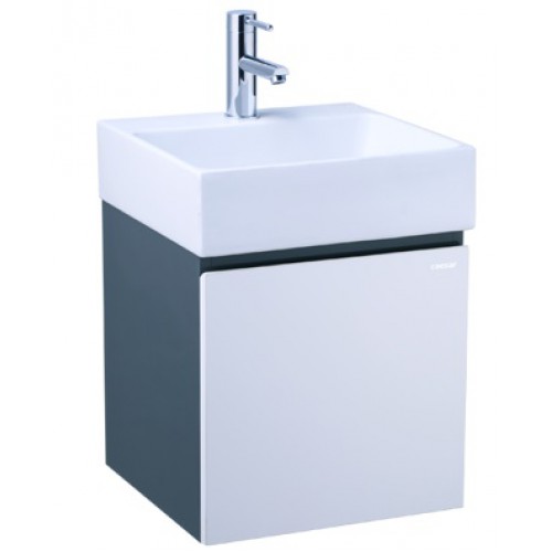 Bộ tủ chậu rửa mặt lavabo Caesar LF5257/EH05257ATGV treo tường - Tuấn Đức