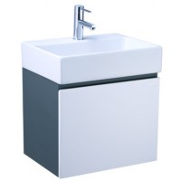 Bộ Tủ Lavabo Caesar Treo Tường LF5259/EH05259ATGV Xám Đậm