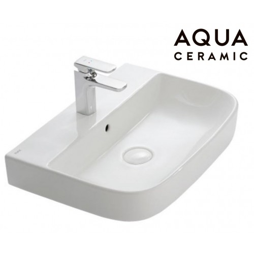 Chậu rửa mặt lavabo Inax AL-632V (AL632V) đặt bàn đá 574x428 mm