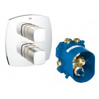 Mặt Điều Khiển Sen Grohe Grandera 19948IG0 + Bộ Trộn Ổn Nhiệt 35500000