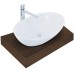 Chậu rửa mặt lavabo American Standard Ova WP-F608 Oval đặt bàn đá