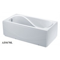 Bồn Tắm 1.7M Chân Yếm CAESAR AT0170L/R 