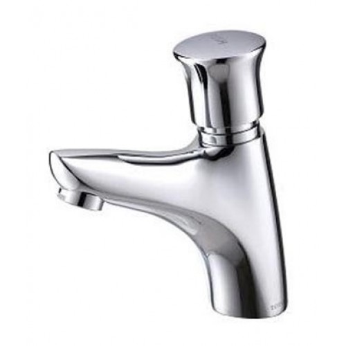 Vòi nước xả nhấn rửa tay lavabo TOTO TS100N tự ngắt nước - Tuấn Đức